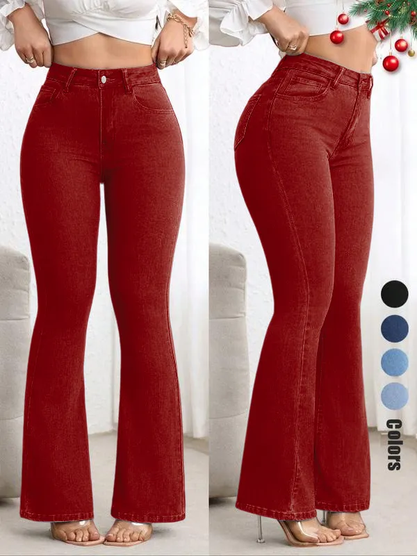 Women's Slim Fit Flare Pants