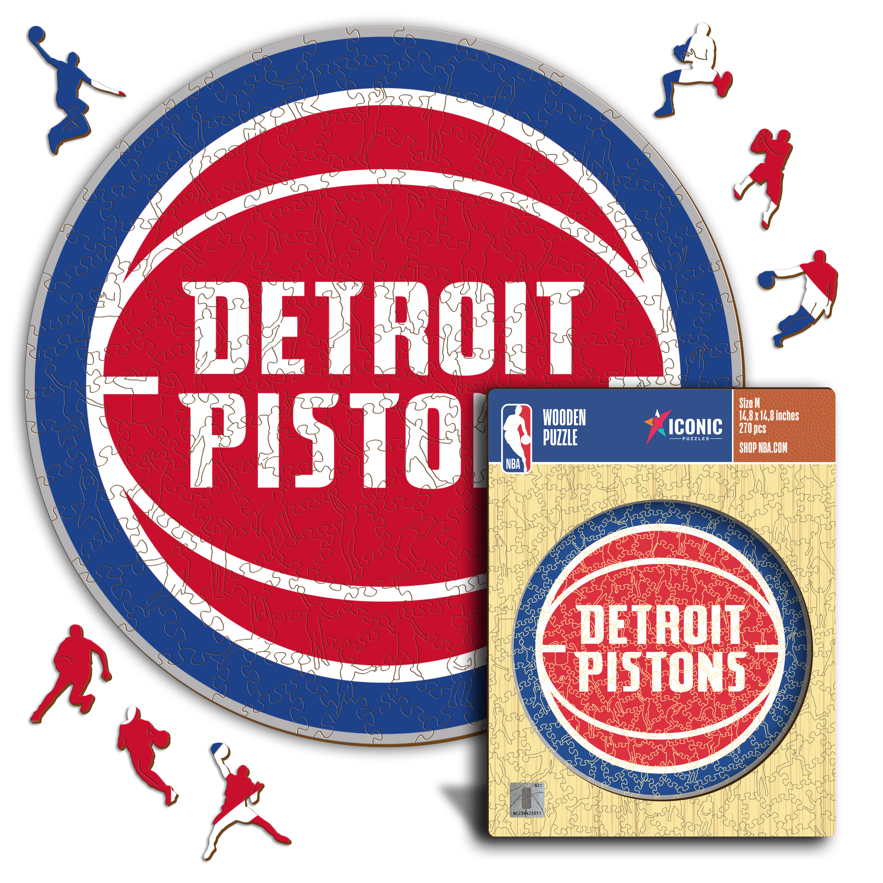 Detroit Pistons™ - Wooden Puzzle