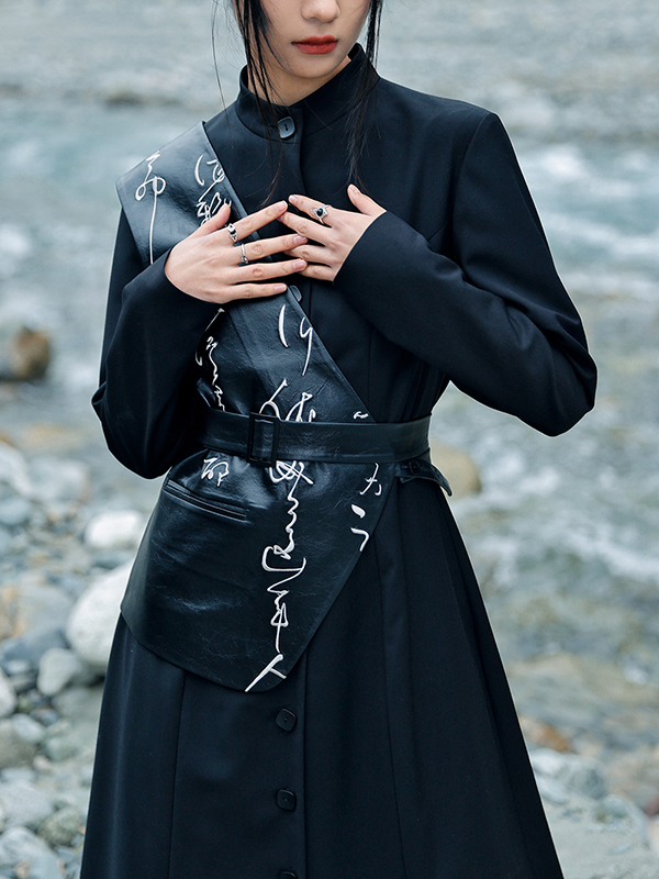 Asymmetric Irregular Clipping Sleeveless Vest Top