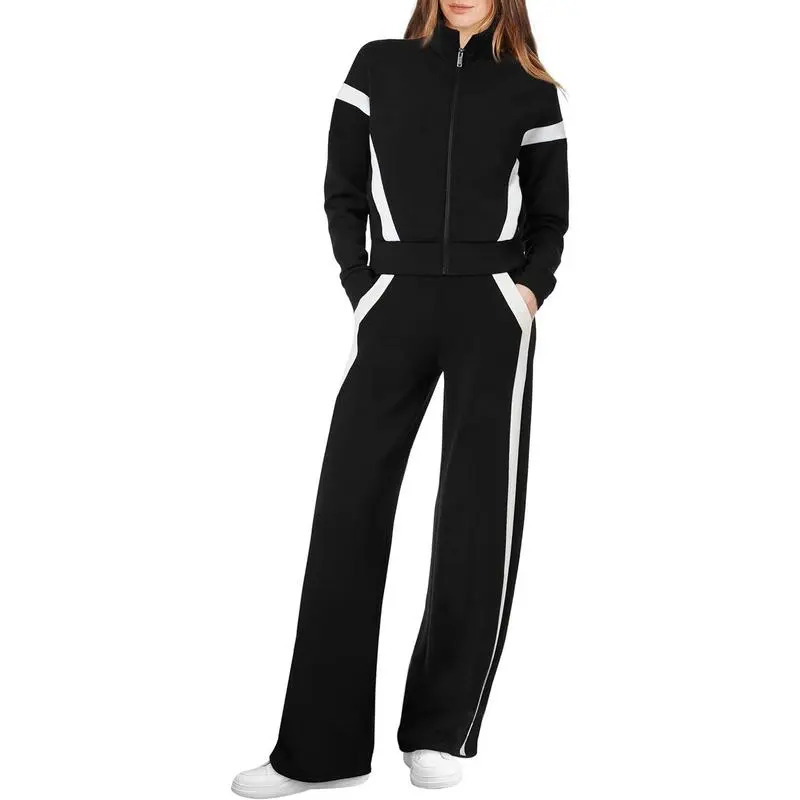 Women 2 Piece Outfits Tracksuit Matching Set