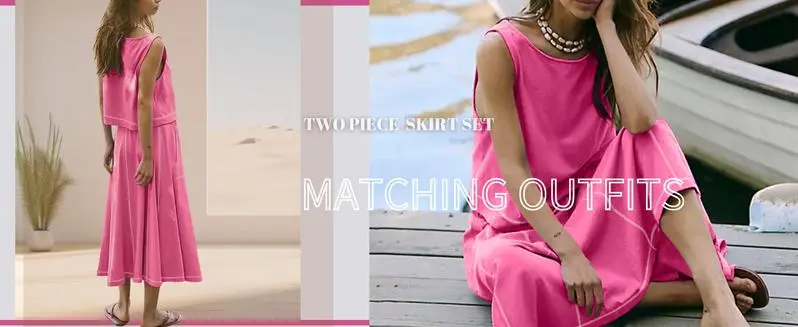 Women's Two Piece Skirt Set (Just $3 Each!)