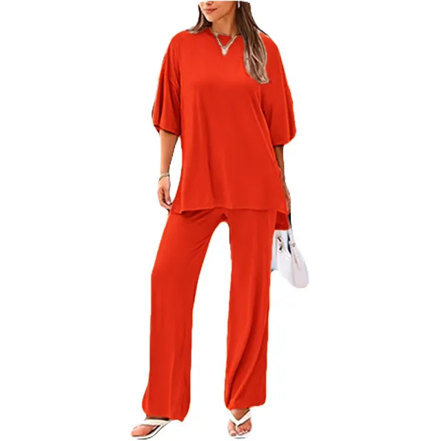 2025 Summer Casual Loose Women's Two-Piece Suit