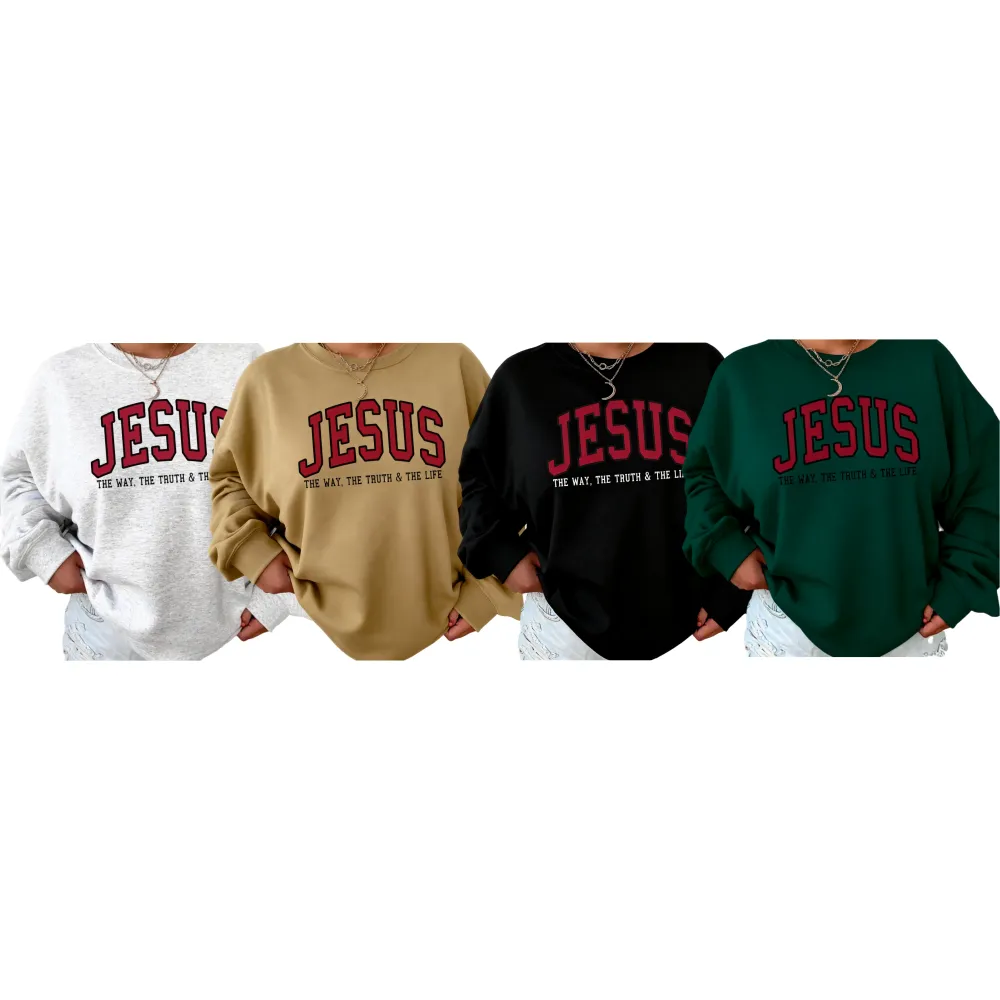 Christian Sweatshirt Jesus Sweatshirt