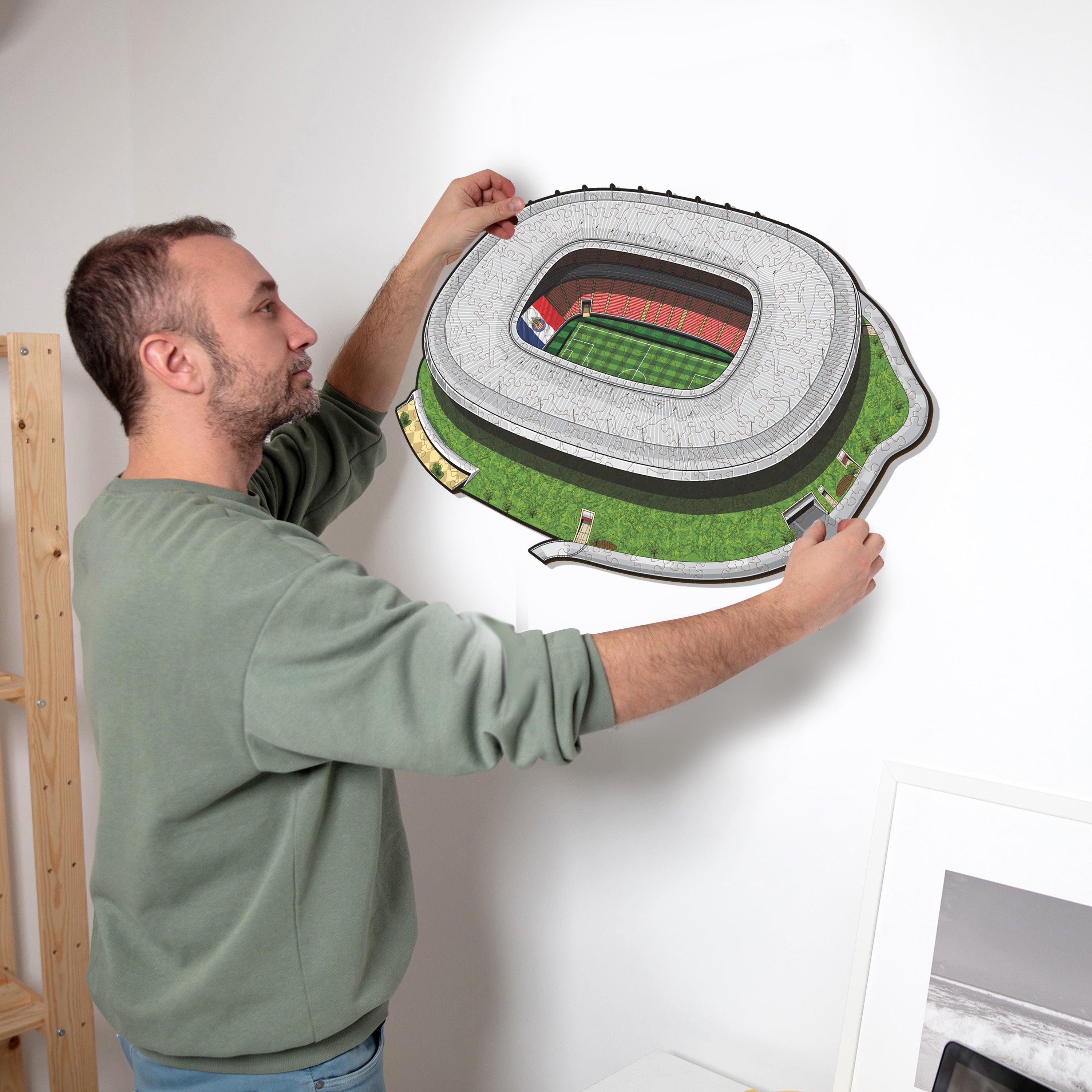 Chivas Guadalajara® Estadio Akron - Wooden Puzzle