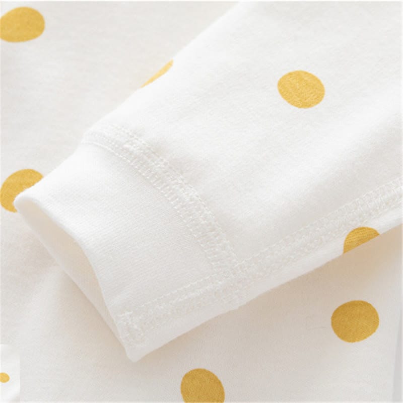 Baby Dots Kimono Romper