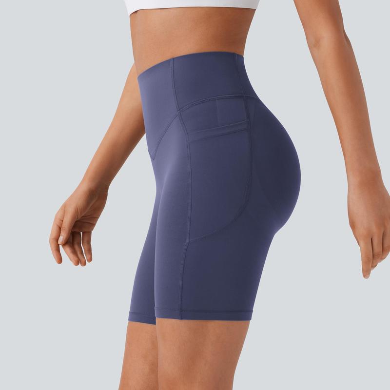 Women’s High-Waisted Scrunch Butt Lifting Leggings with Pockets