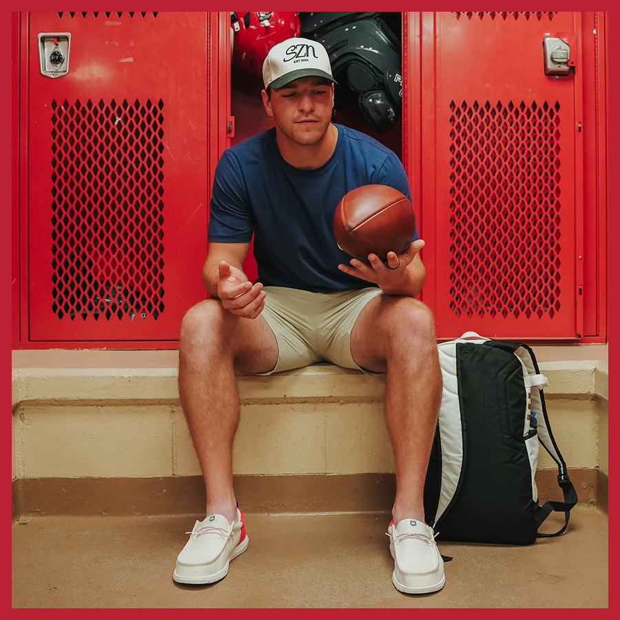 Wally Funk Georgia Bulldogs - Varsity Red/Chalk