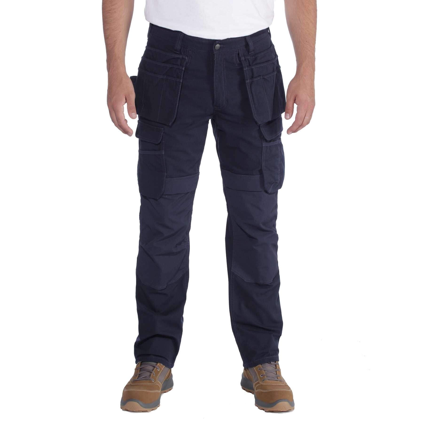 CHT Steel Relaxed Fit Double Front Multi-Pocket Cargo Trousers 103337