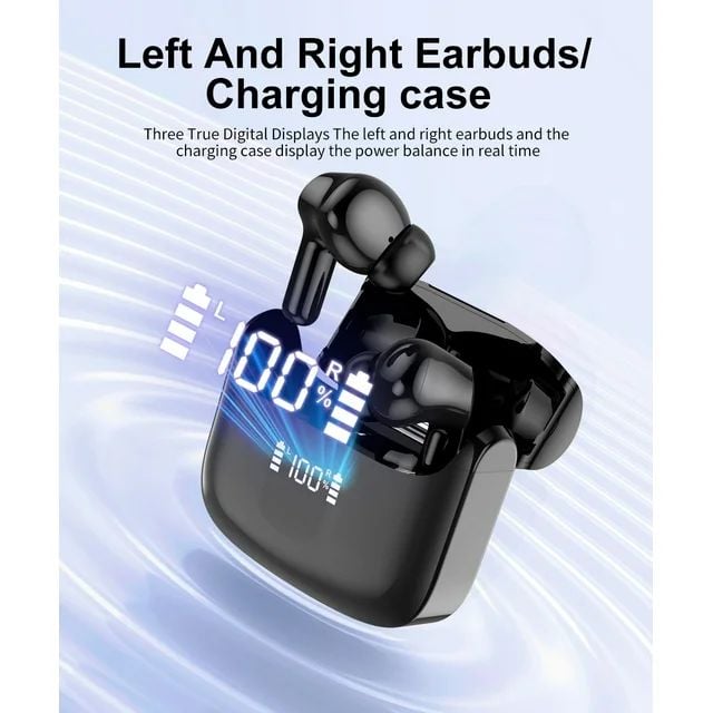 Wireless Earbuds Bluetooth 5.3 HiFi Stereo Headphones