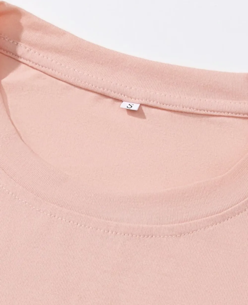 Women's Solid Round Neck Tee