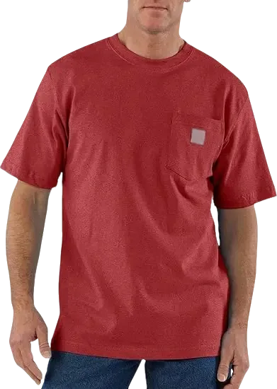 🔥Last Day Promotion!CHT Men's K87 Workwear Loose Fit Heavyweight Short-Sleeve Pocket T-Shirt (Also Available in Big & Tall)