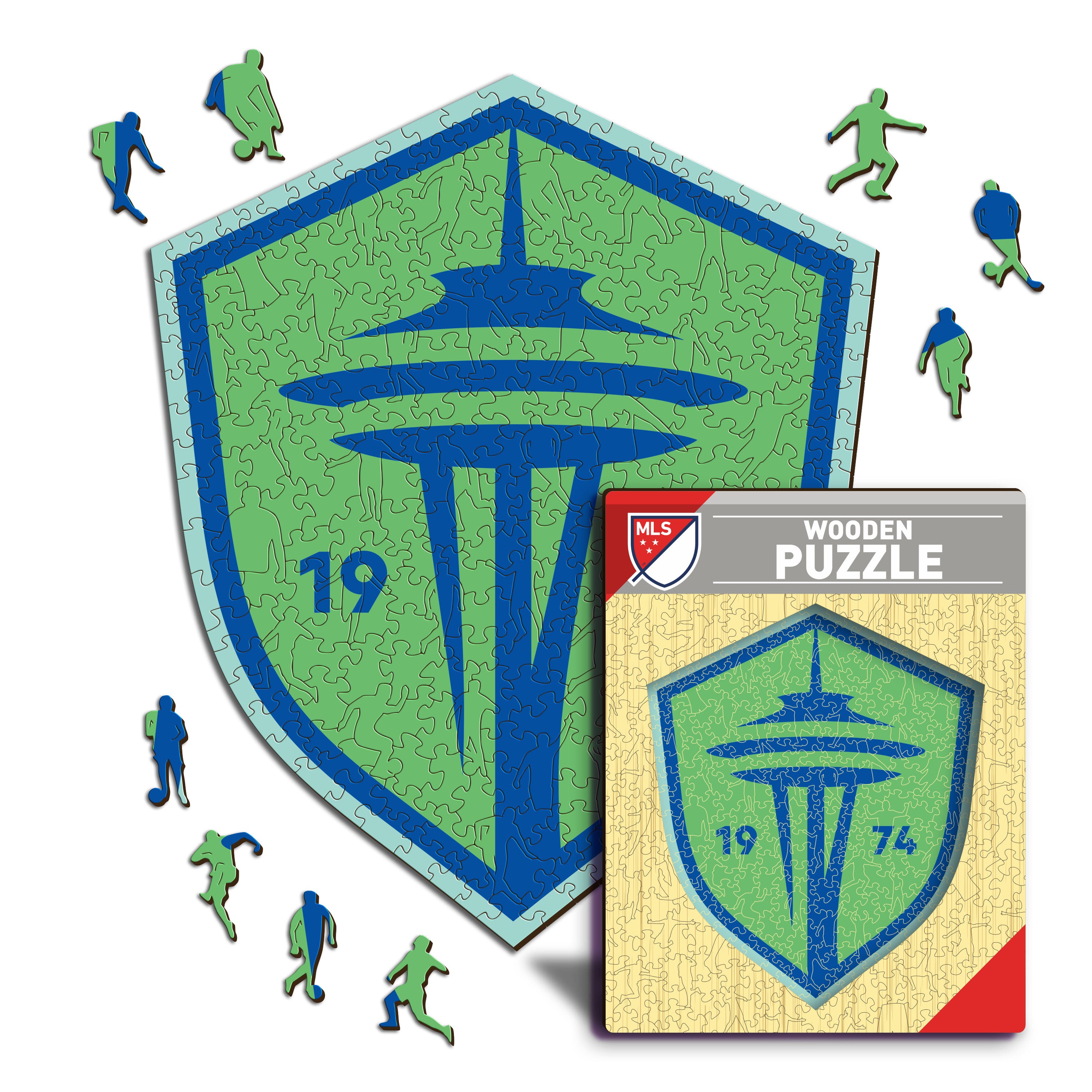 Seattle Sounders® Logo - Wooden Puzzle