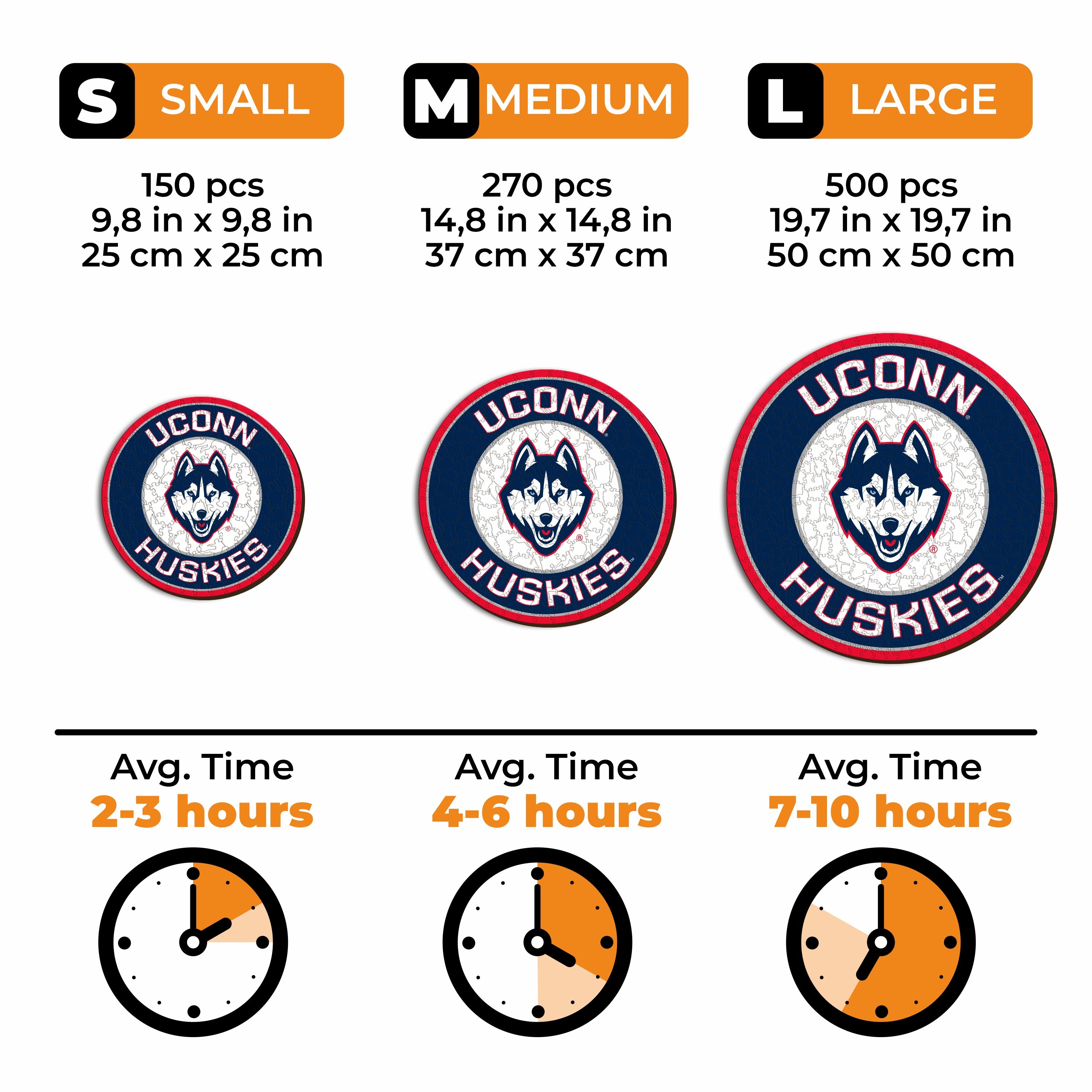 University of Connecticut - Wooden Puzzle