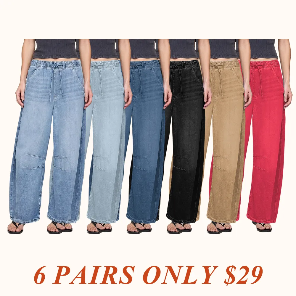 Women's Mid Rise UltraSoft Easy Horseshoe Jeans