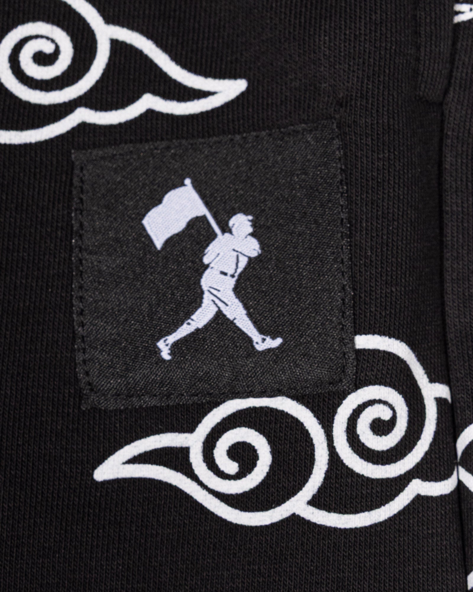 Kumo (Cloud) Anime Straight Leg Fleece Sweatpants - Youth