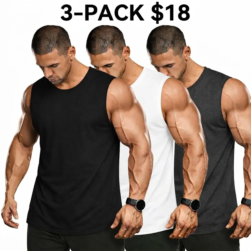 3 Pack 3 PCS Unisex Summer outfits men