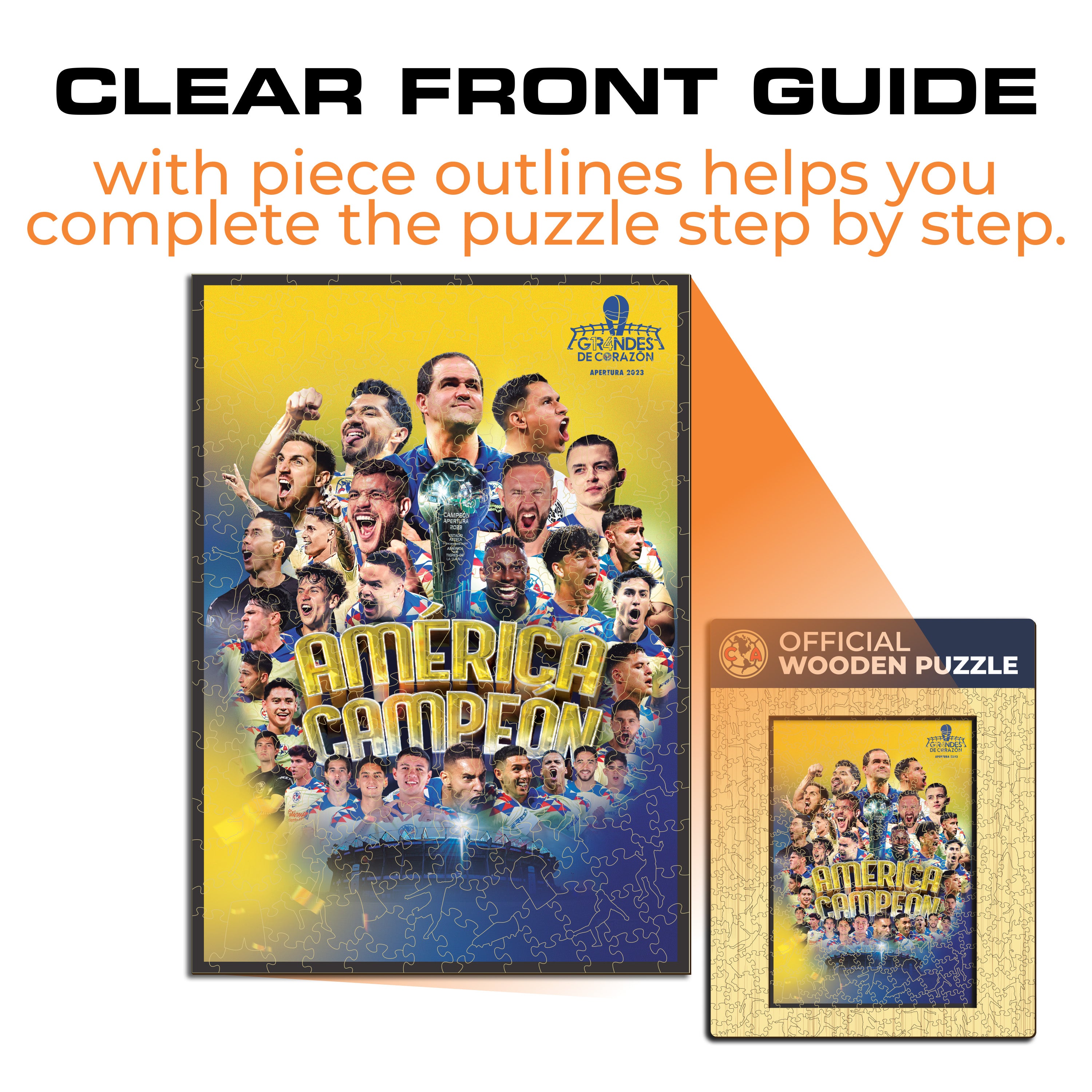 Club América® Champion - Wooden Puzzle