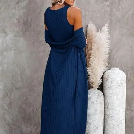 Women’s 3-Piece Loungewear Set with Cardigan