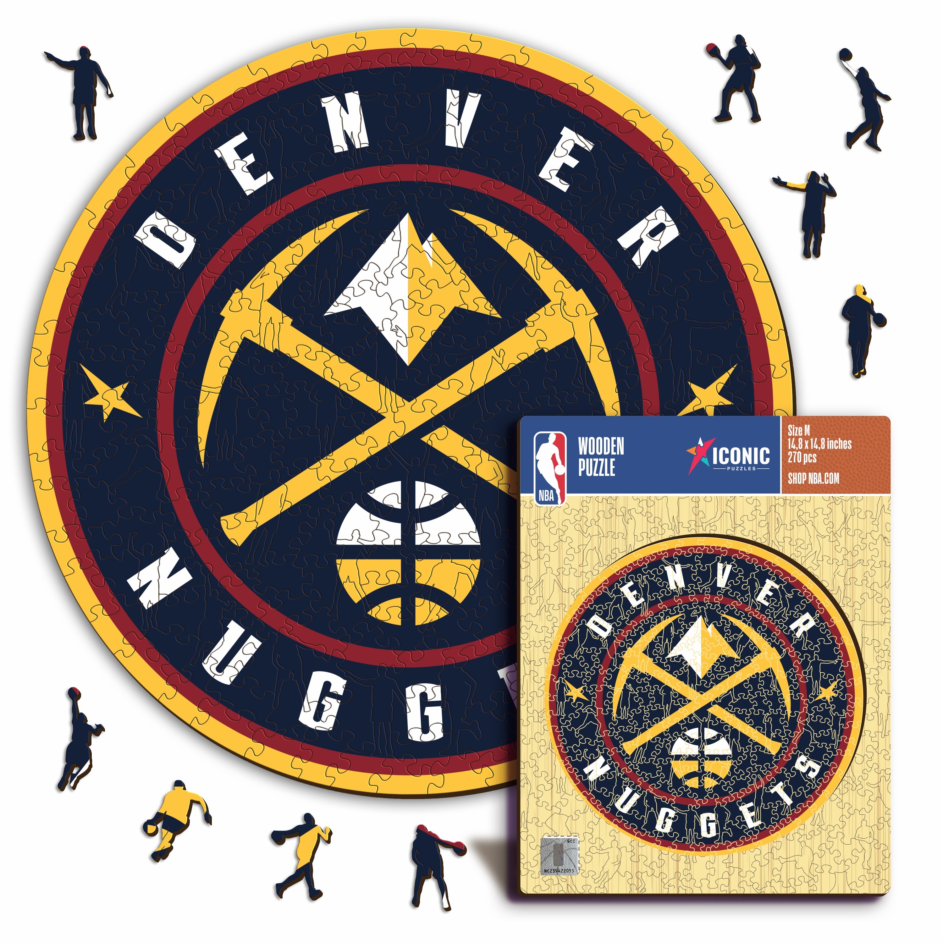 Denver Nuggets™ - Wooden Puzzle