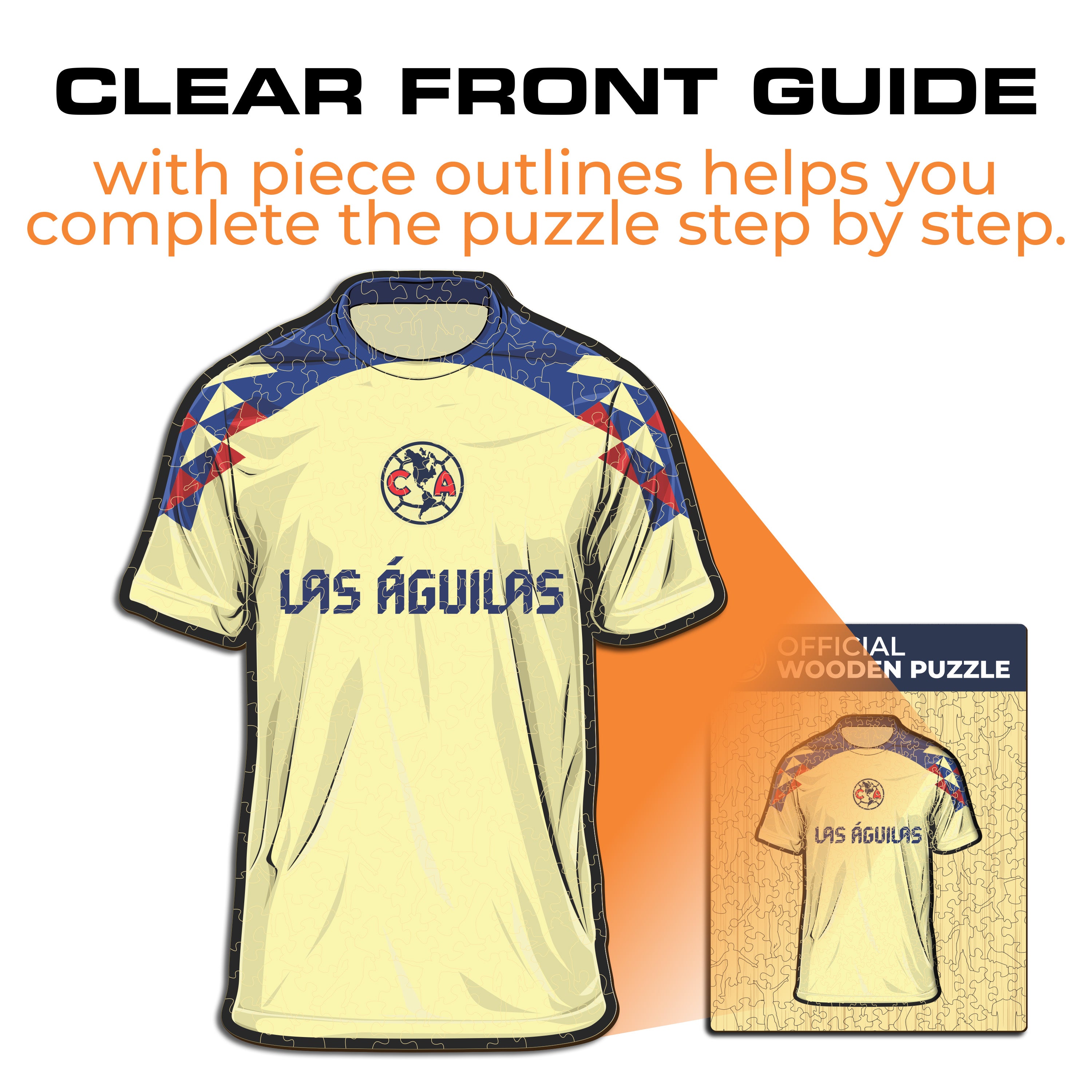 Club América® Jersey - Wooden Puzzle