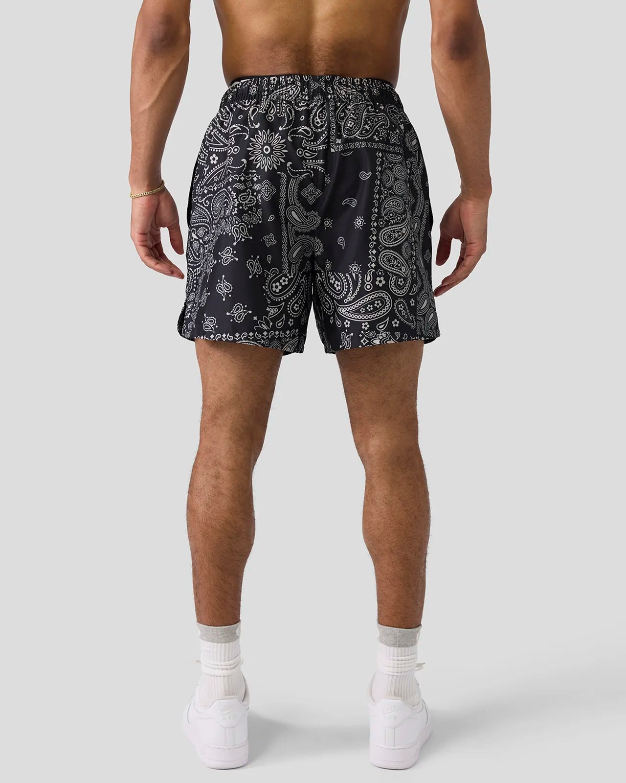 Khaki Paisley Essential Short