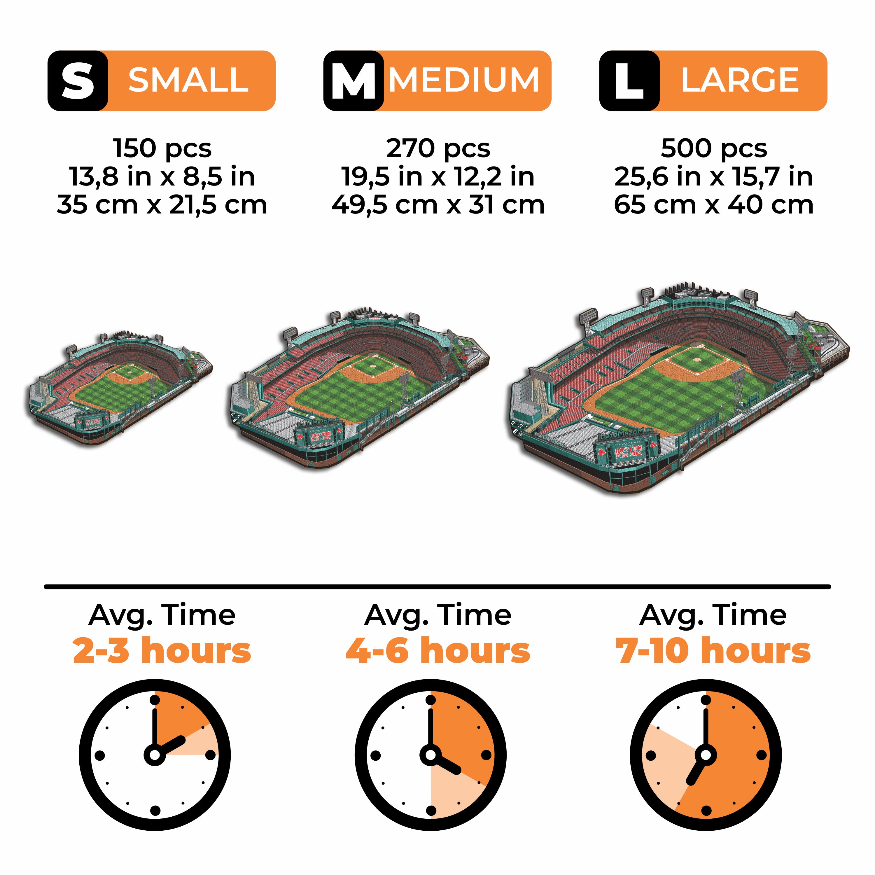 Boston Red Sox™ Fenway Park Stadium - Wooden Puzzle