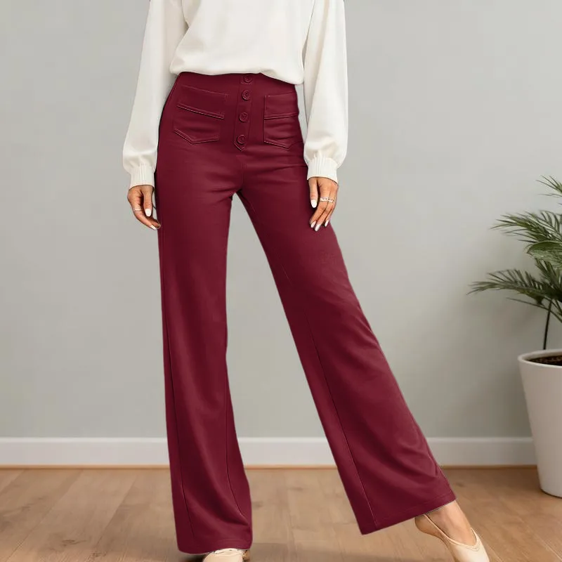 Women's High Waist Casual Pants