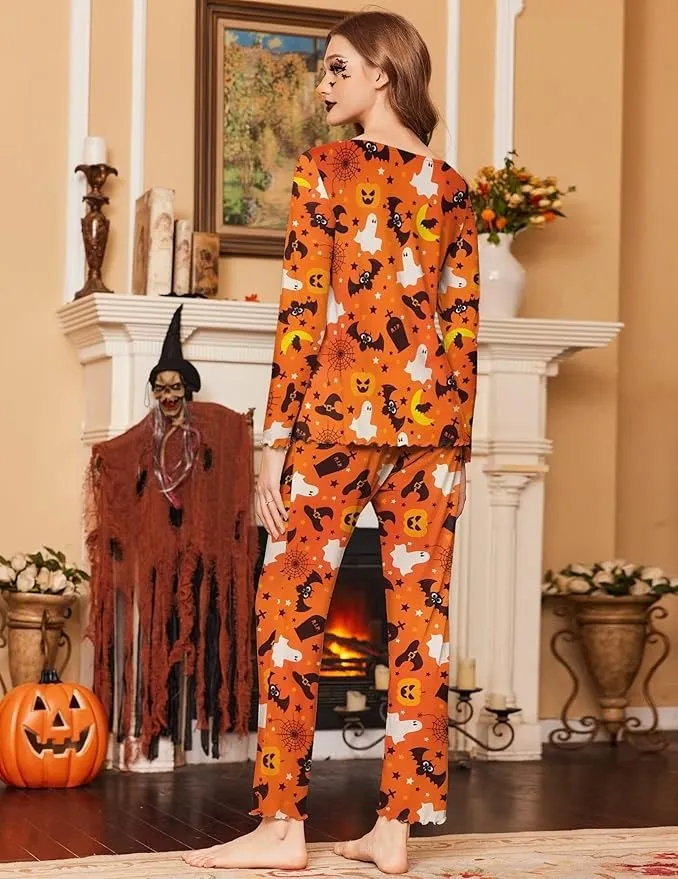 Womens Pajama Sets 2 Piece Lounge Set Fall Winter Pajamas