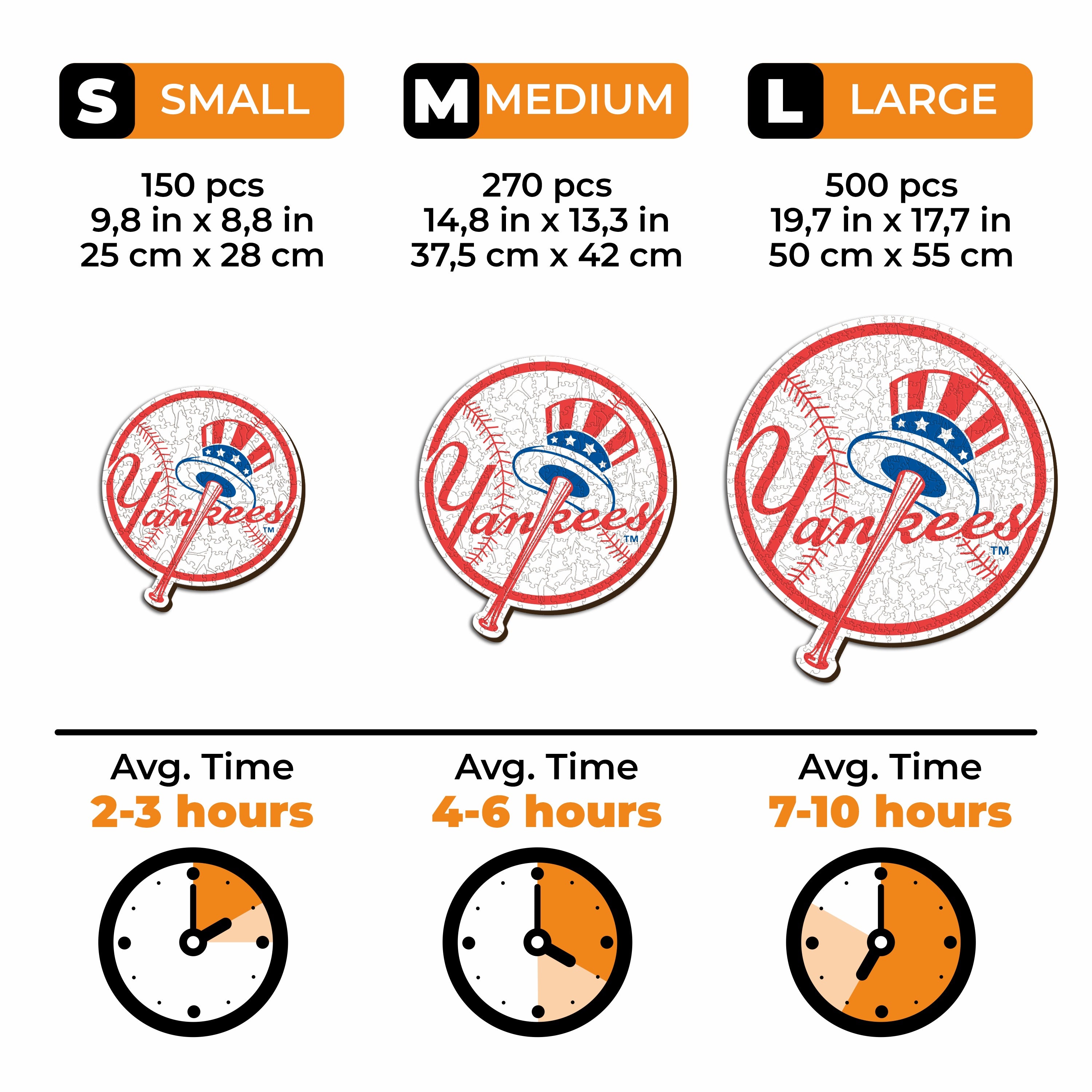 New York Yankees™ - Wooden Puzzle