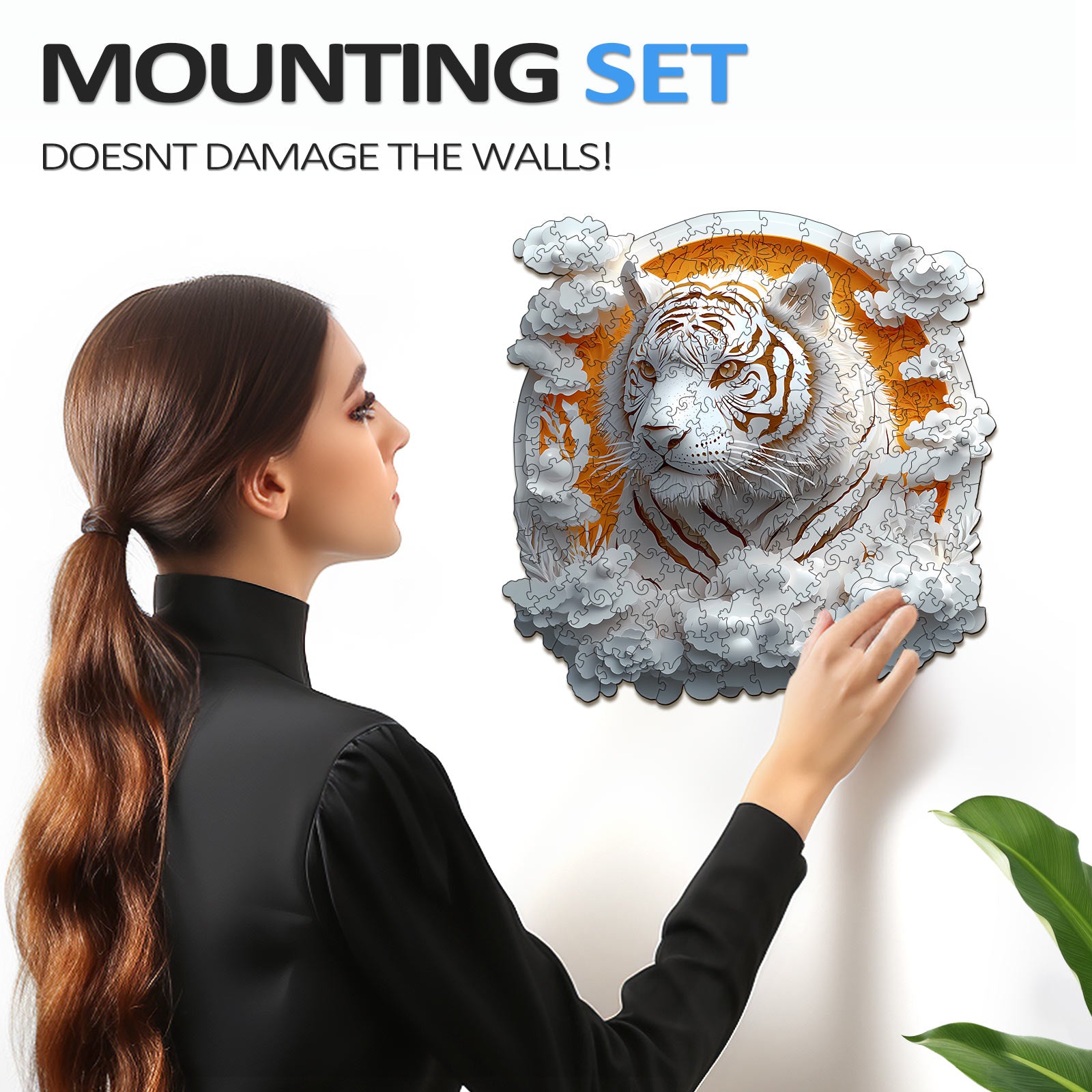 Paper Tiger Wooden Jigsaw Puzzle