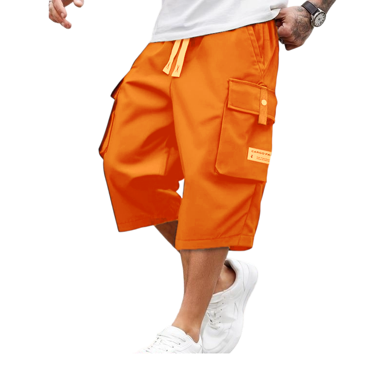 Men'S Plus Size Summer Lightweight Cargo Pants