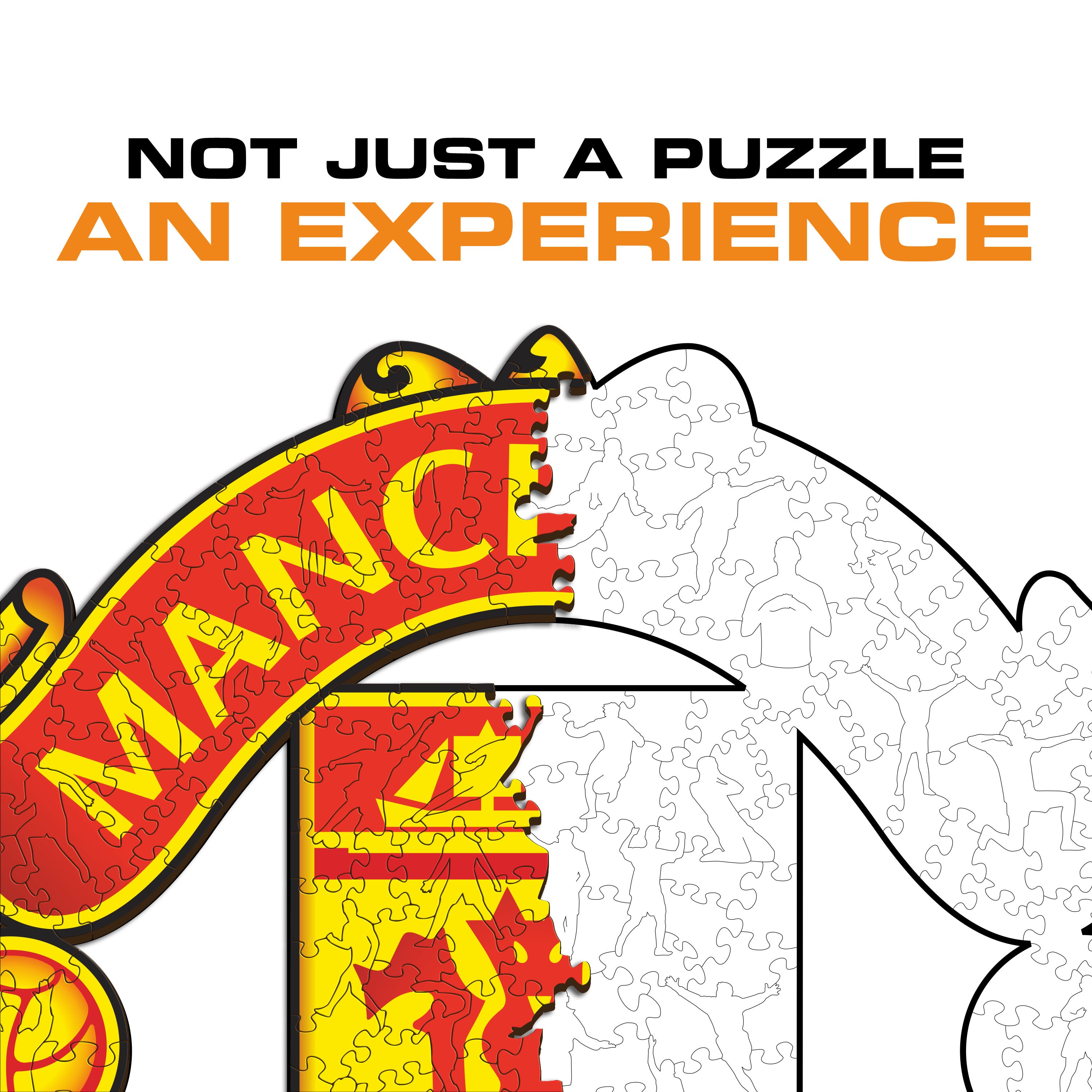 Manchester United FC® Logo - Wooden Puzzle