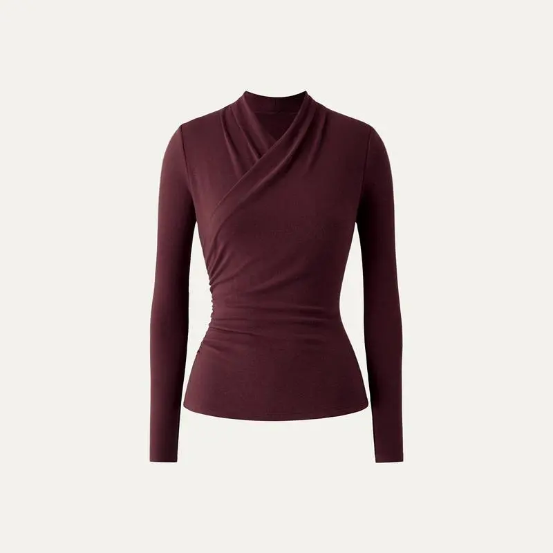 Long Sleeve Top Casual Korean Minimalist