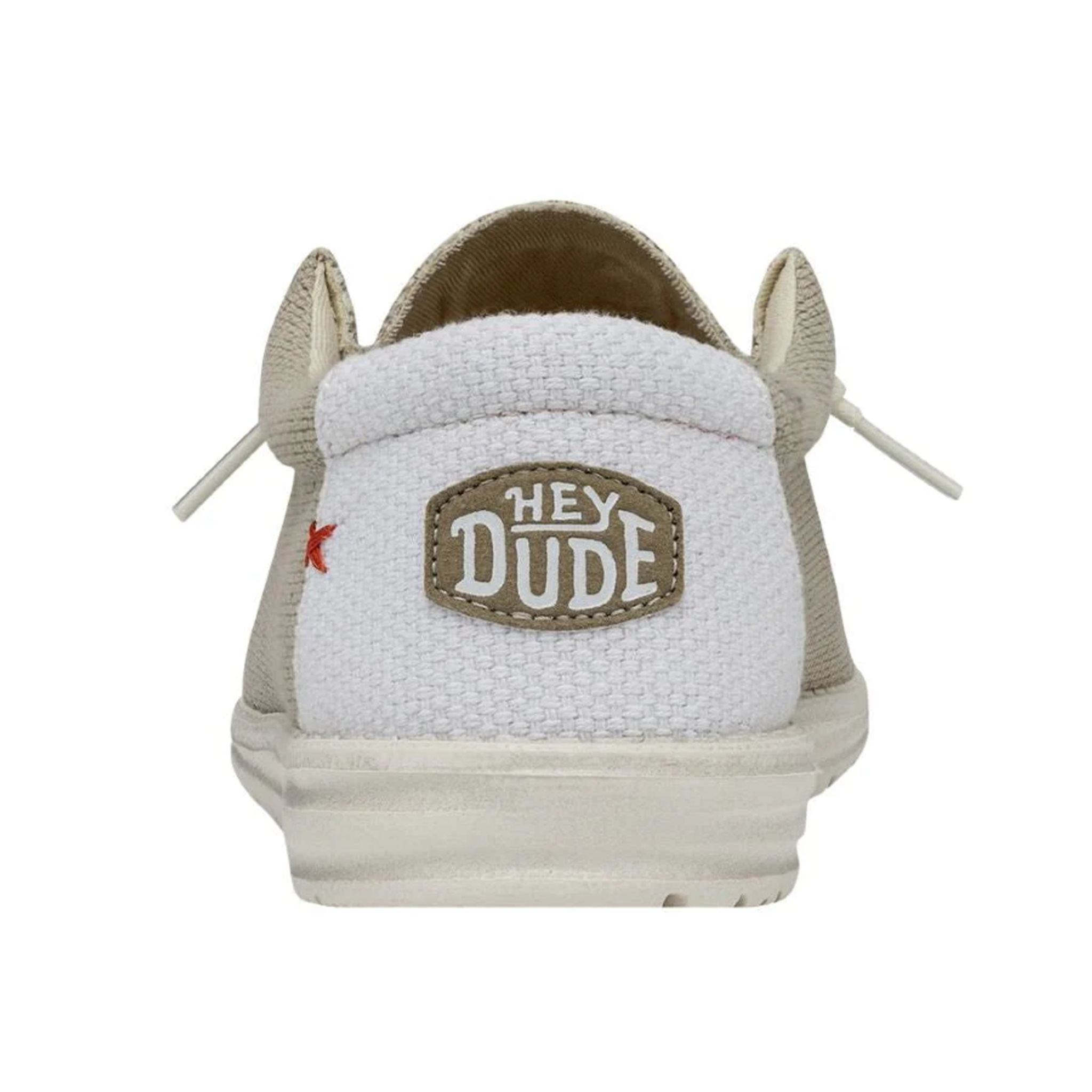DUDE MEN'S WALLY BRAIDED OFF WHITE - 400031LB