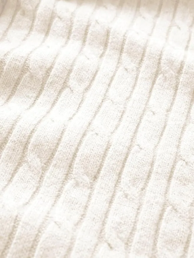 Women's Cable Knit Sweater Lounge Set