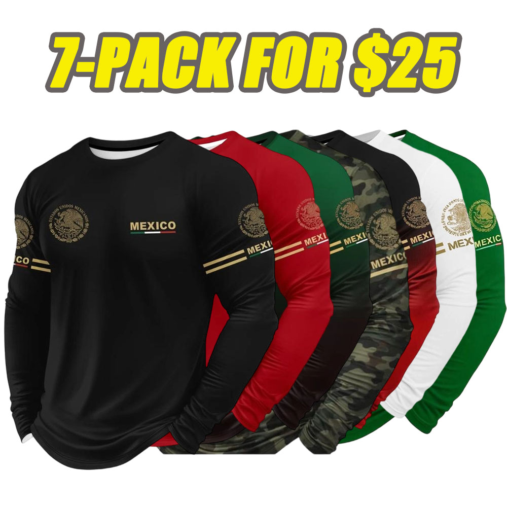 Men's 3D Print Long Sleeve T-Shirt, Breathable Comfort, Fitted Crop Top, All Seasons Wear