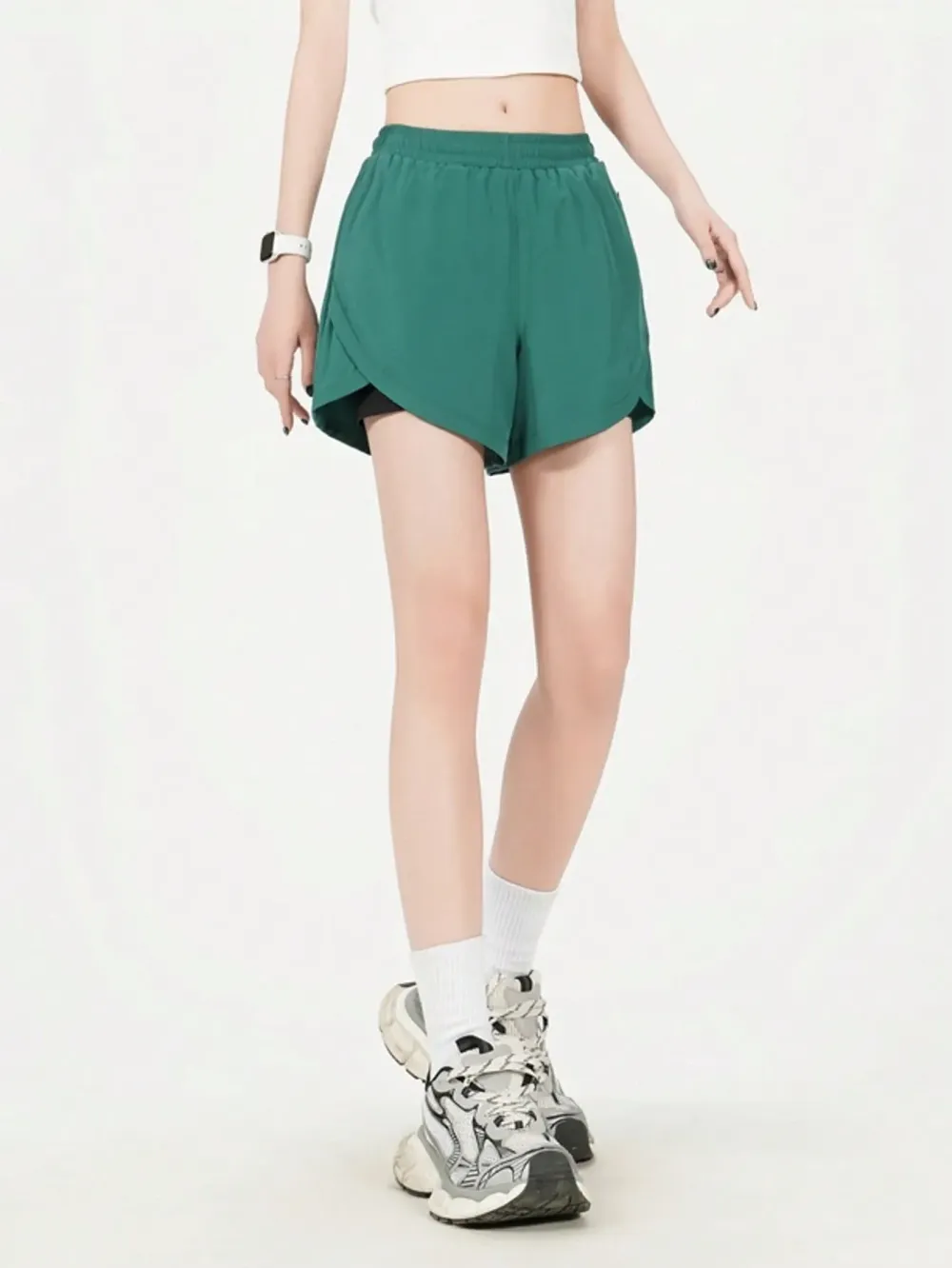 Women Summer Shorts Fashion Versatile Bottoms Outdoor Casual Sports Shorts