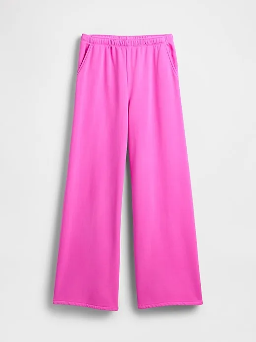 Women's VintageSoft Baggy Wide-Leg Sweatpants