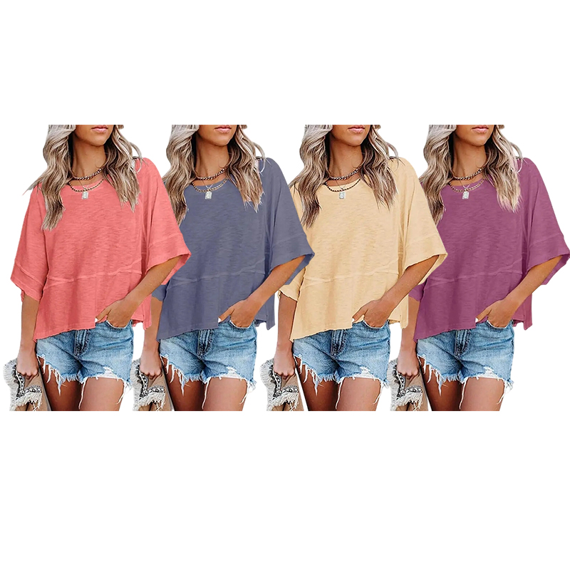 Women's Batwing Half Sleeve Top