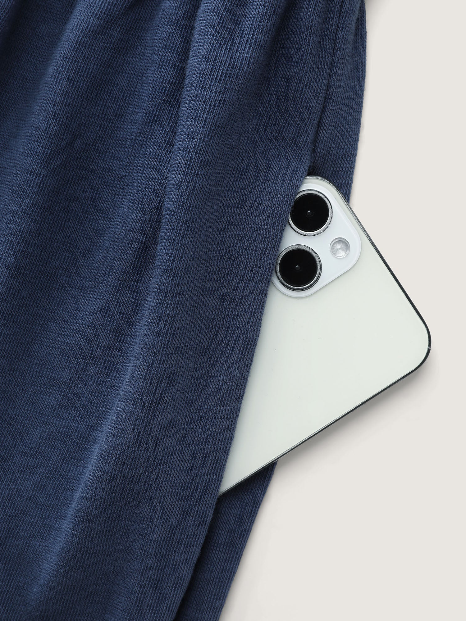 Shirred A-Line Wide Strap Jumpsuit