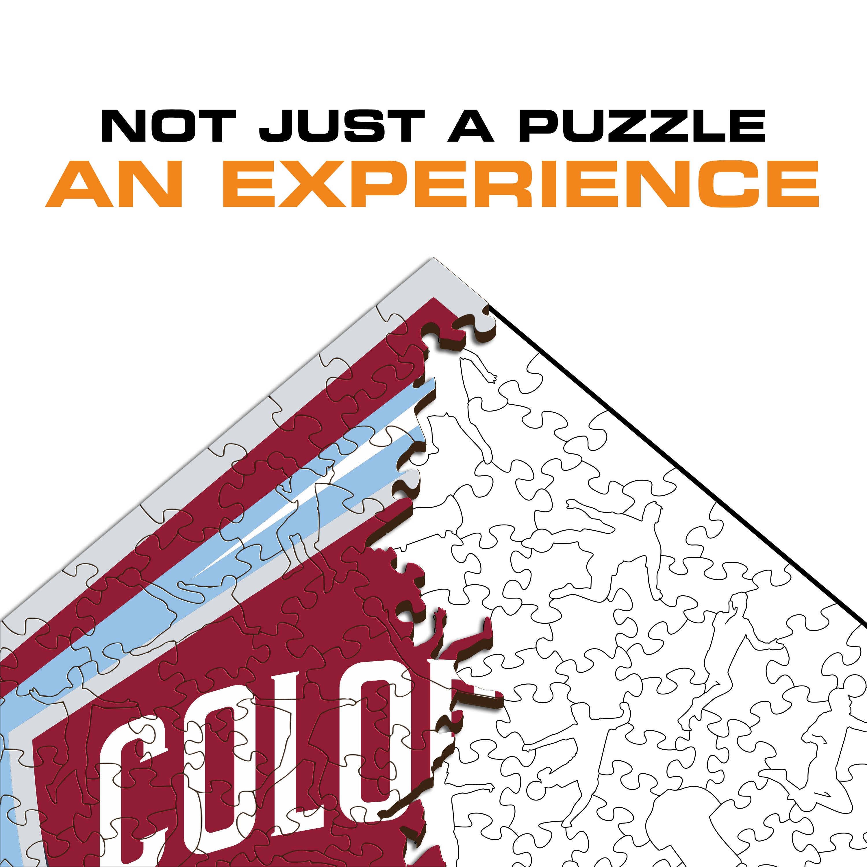 Colorado Rapids® Logo - Wooden Puzzle