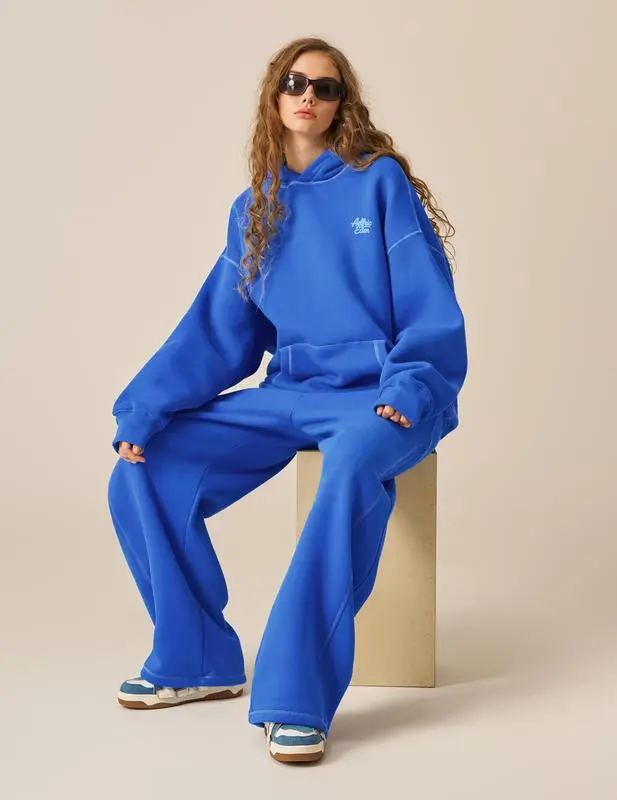 AELFRIC EDEN Cloud Classic Unisex 2 Piece Set Oversized Hoodie & Baggy Sweatpants Y2K Lounge Sweatsuit