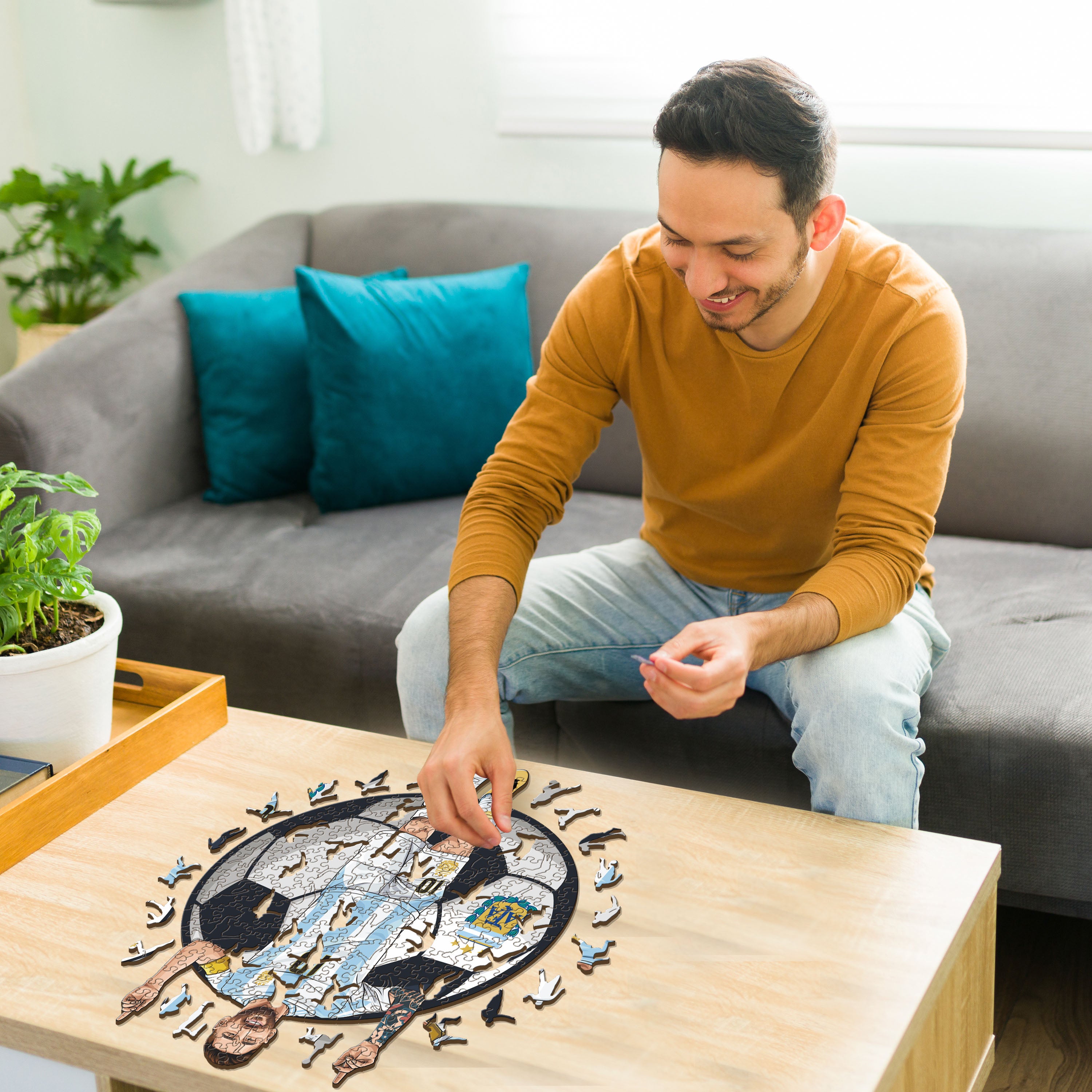 Lionel Messi - Wooden Puzzle