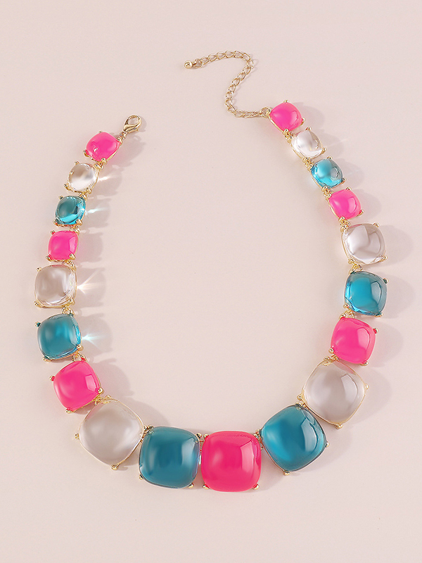 Geometric Necklaces Accessories Dainty Necklace