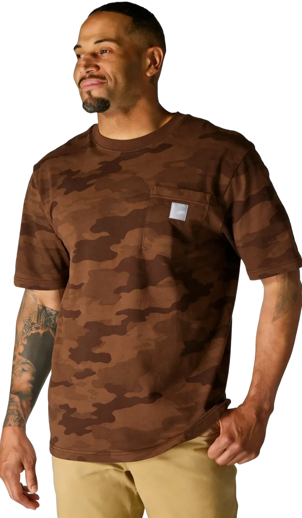 Men's Multi-Color Camo Short Sleeve Tee | Casual Everyday Style