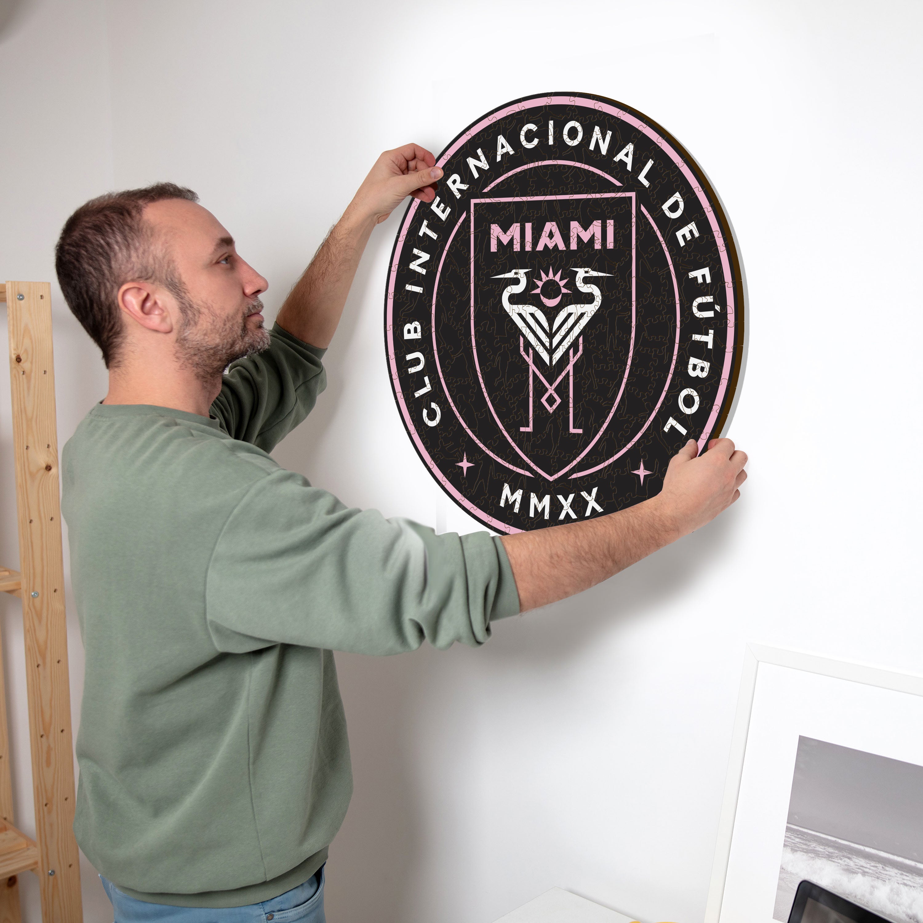Inter Miami CF® Logo - Wooden Puzzle