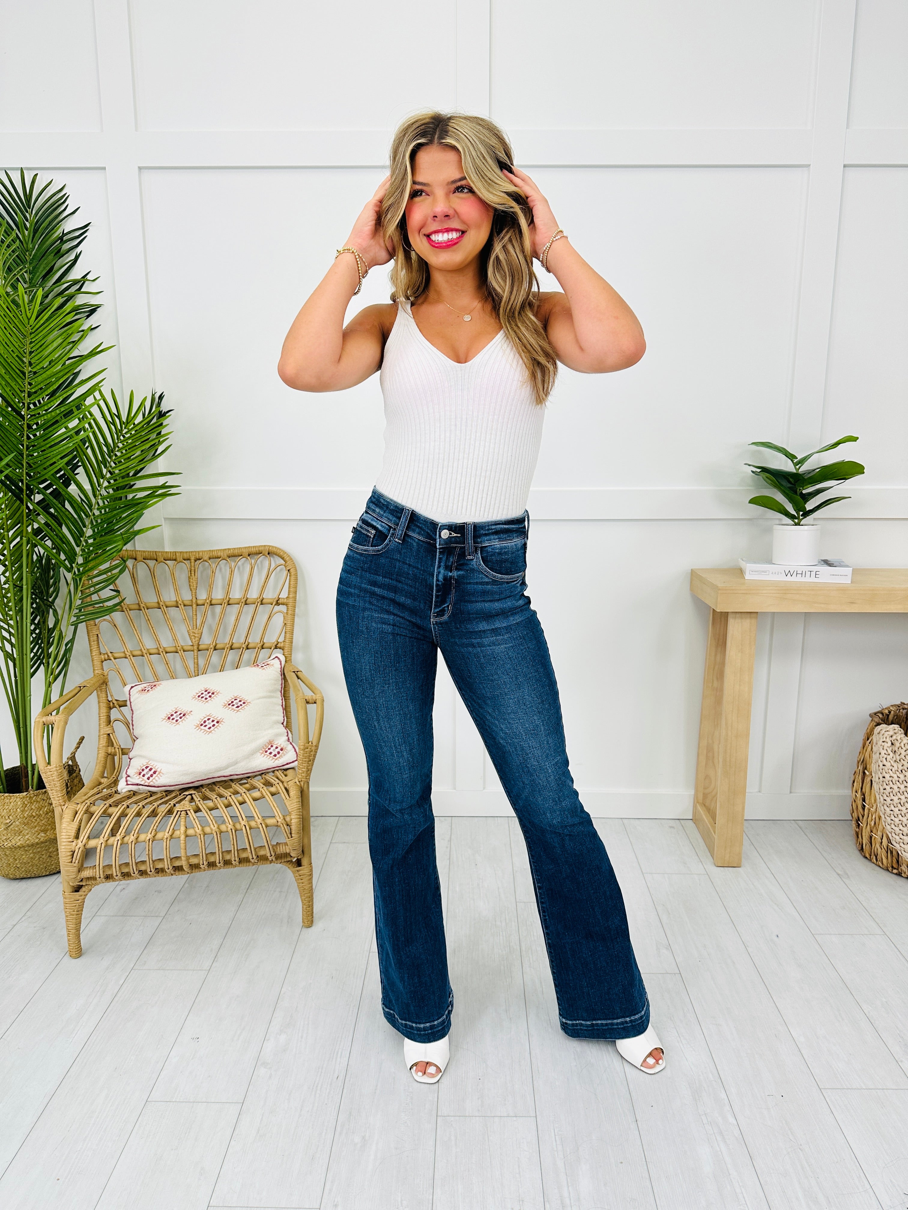 Judy Blue Polished Perfection Trouser Flares