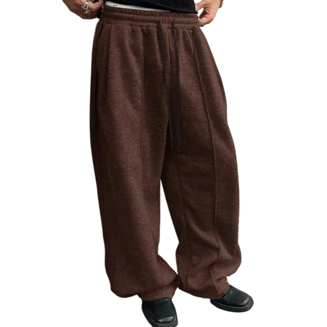 Baggy Sweatpants Drawstring Elastic with Pockets