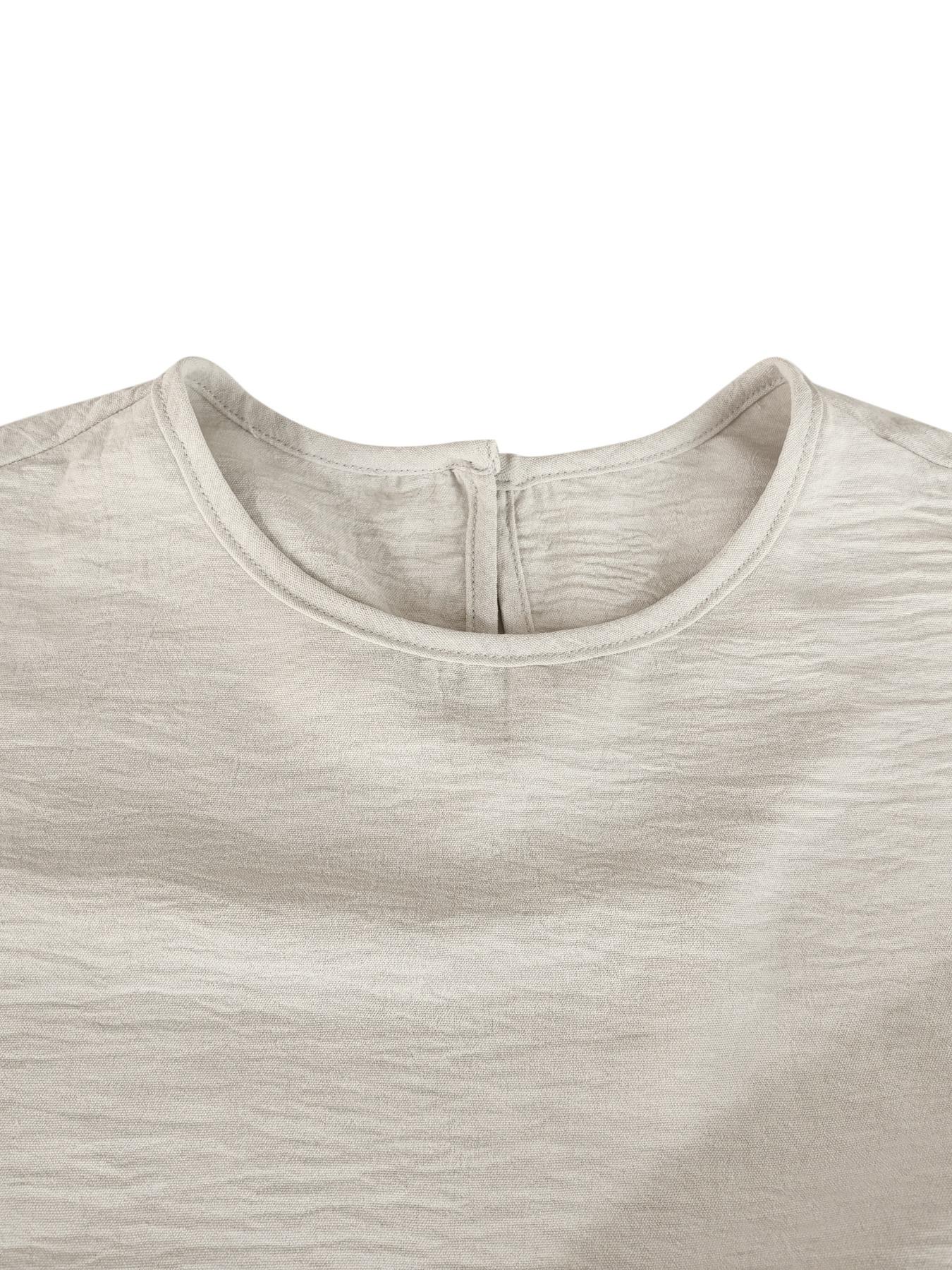 Women’s Casual Two-Piece Set – Fitted Top & Wide Leg Pants