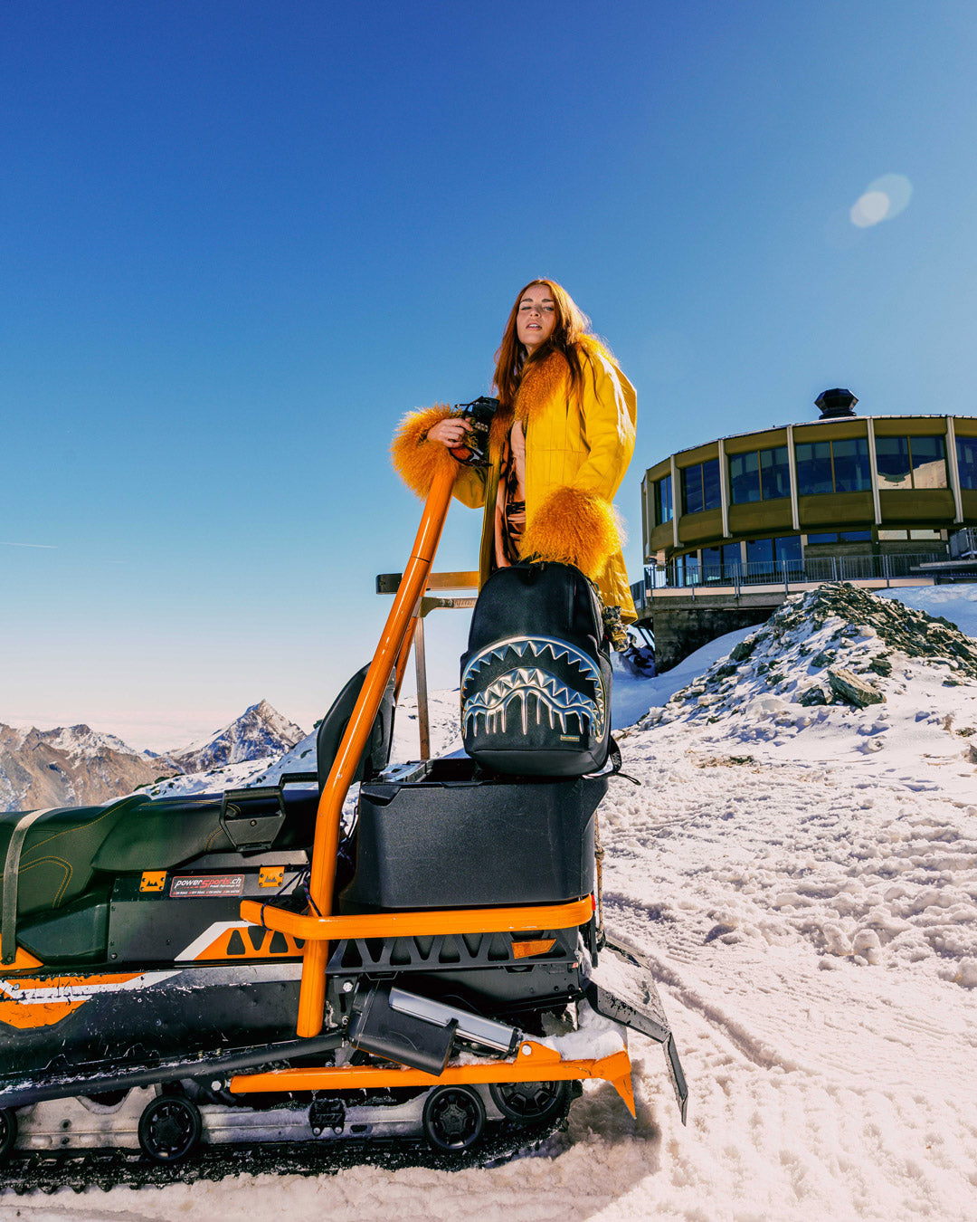 GOLDHEART SHARK DRIP BACKPACK